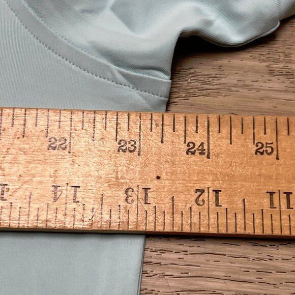 New Mantra Polo Shirt Men XL Glacial Blue Golf Performance Point Collar NWT - Picture 6 of 8